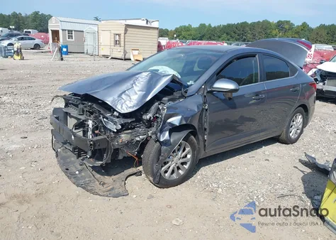 2019 Hyundai Accent Sel from USA, damaged, VIN 3KPC24A34KE077052
